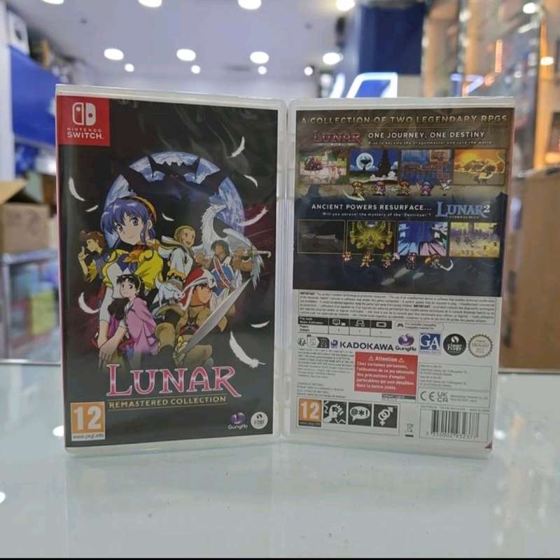 Nintendo Switch SWITCH LUNAR REMASTERED COLLECTION Amazon.com: LUNAR Remastered Collection for Nintendo Switch