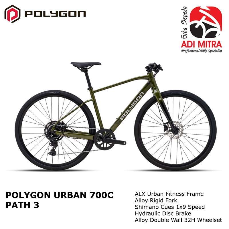 Sepeda Polygon Path Polygon Helios Hybrid HEIST X5 Cream, L