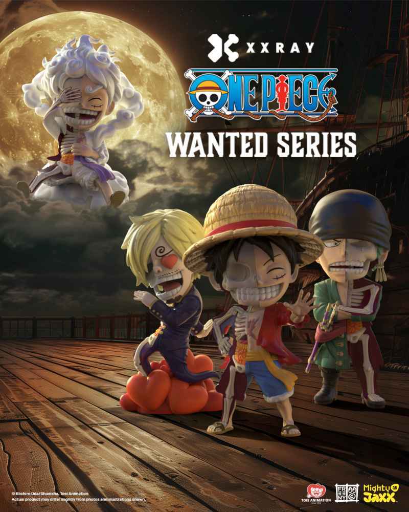 23 cm One Piece XXRAY PLUS Luffy Gear 5 par Jason Freeny