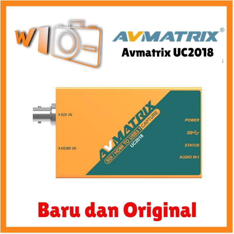 Jual Avmatrix Uc2018 Sdi/hdmi To USB 3.0 Video Capture Di Seller Toko ...