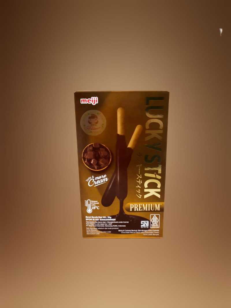 Lucky Stick Meiji Premium Chocolate 35 G Gratis Ongkir 🔥 Harga Murah ...