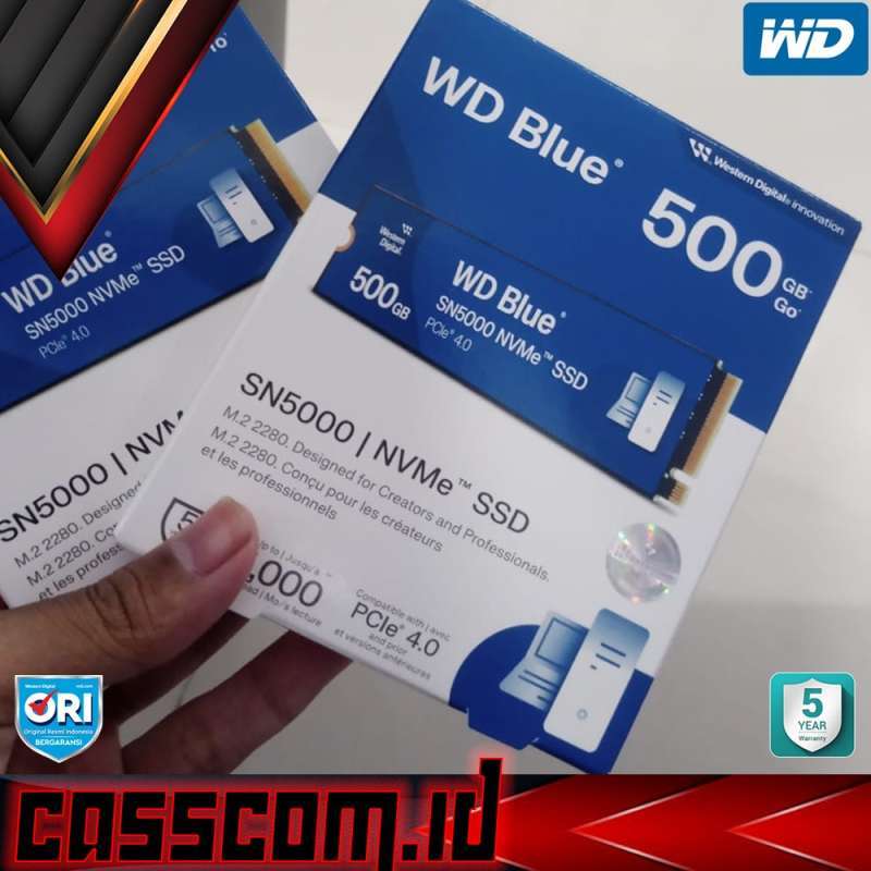 Jual Ssd Wd Blue Sn5000 500gb Ssd Nvme Pcie Gen Di Seller
