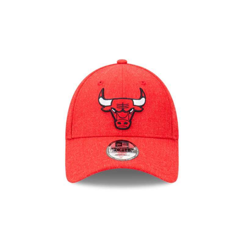 Red Chicago Chicago Bulls Fitted Cap New Era 9FIFTY Chicago Bulls Two Tone  Script NBA Chrome White OTC Snapback Cap