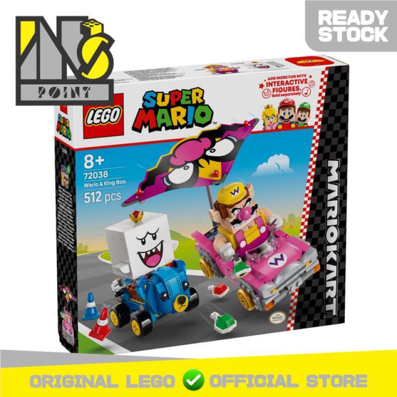 LEGO 72038 Super Mario Mario Kart – Wario King Boo