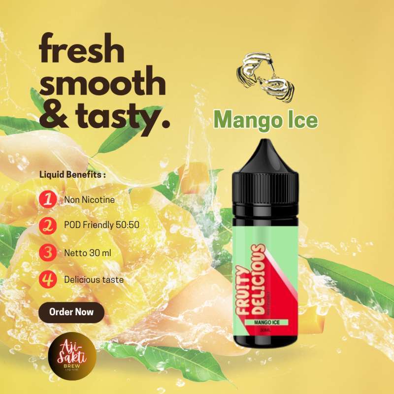Promo Fruit-d/30-[dingin] Premium Liquid Pod Freebase Pg50:vg50 Non ...