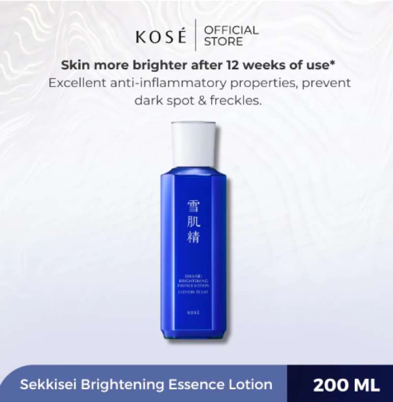 Promo Kose Sekkisei Brightening Essence Lotion 200ml Diskon 2% Di
