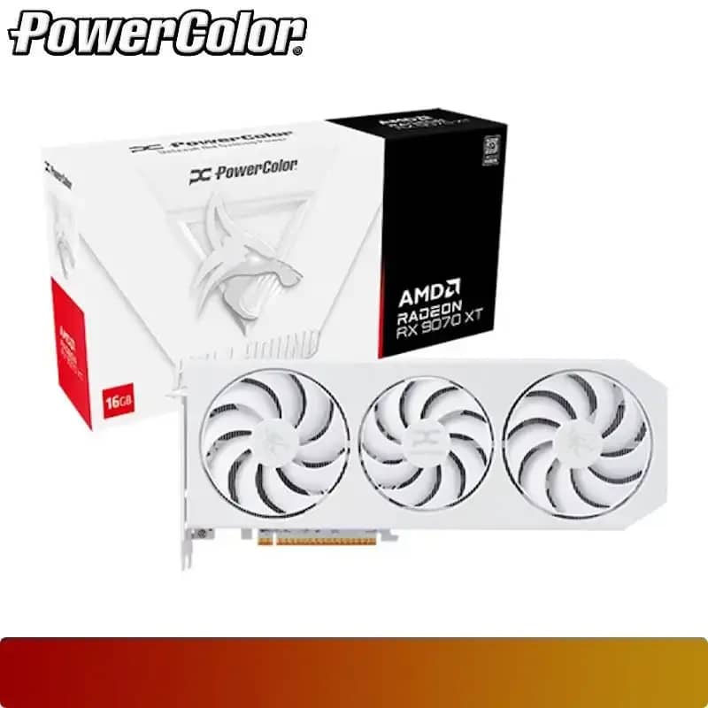 Jual Powercolor Hellhound Spectral White Amd Radeon Rx 9070 Xt