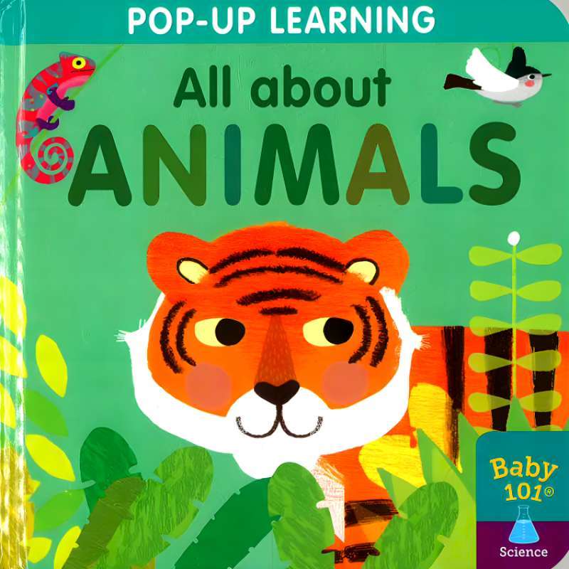 BABY 101 POP UP LEARNING: ALL ABOUT ANIMALS