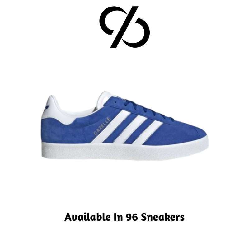 Sepatu Sneakers Pria Adidas Gazelle 85 Blue White (IG0456) ORIGINAL