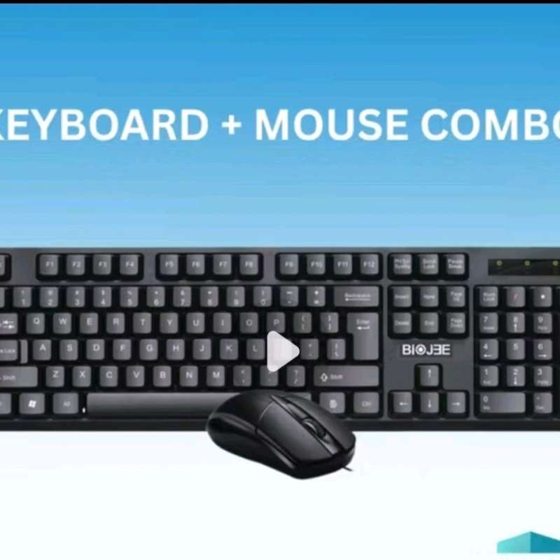 Jual Sku-1356 Keyboard Dan Mouse Biojee T18 Vombo 104:tombol Rrgonomis ...