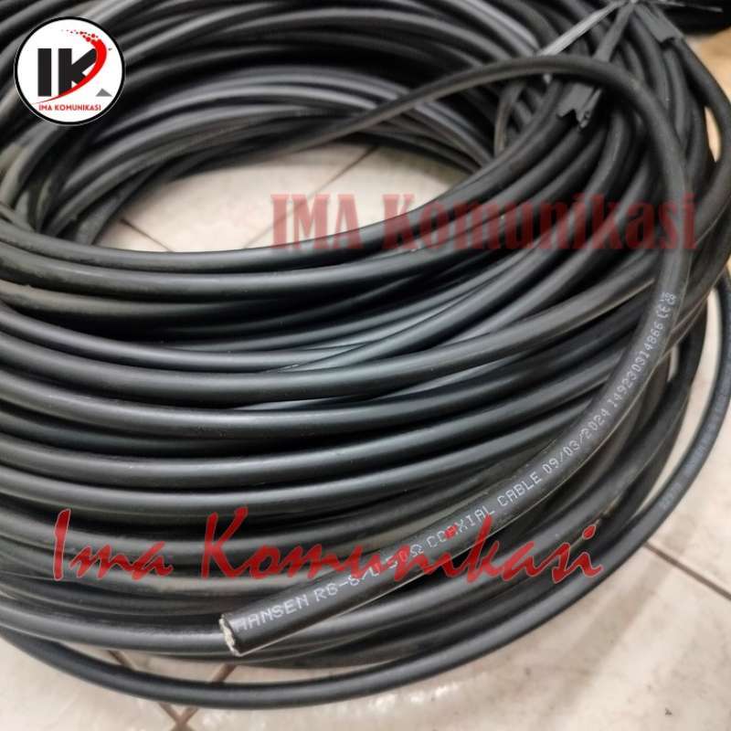 Jual Kabel Rg-8 Hansen Coaxial Antena (ce Ukca) Iner Tuggal 50 Ohm ...