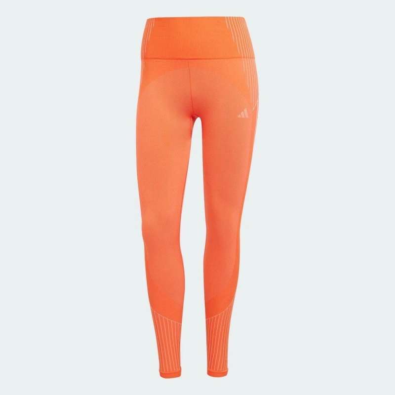 Promo Celana Legging adidas Training Seamless Branded 7/8 Orange
