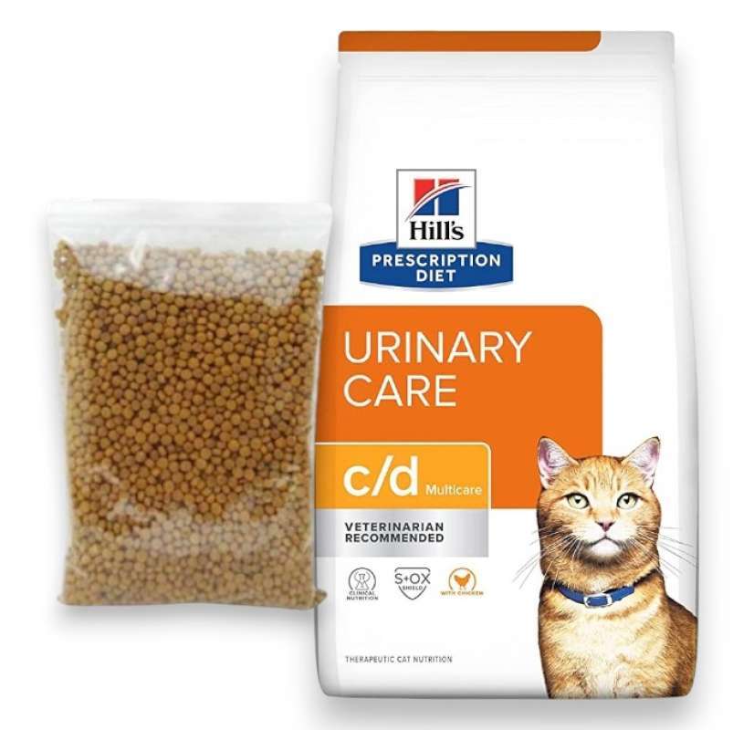 Science Diet Prescription c/d Urinary Care Feline Cat REPACK 500 GR Makanan  Kering Kucing Hills