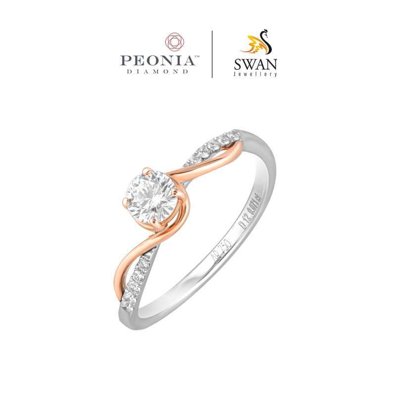 Jual Cincin Berlian Peonia Ct Serfitikat Gia Flr1606829 Peonia