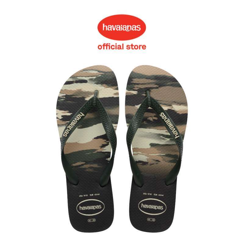 Tong Havaianas Havaianas Guarantee Havaianas Top Camu Black/Green