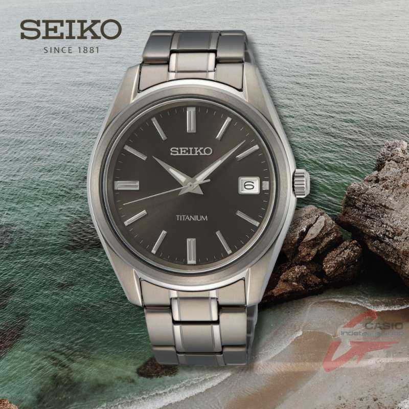 Promo Seiko Sur375 Seiko Sur375p1 Black Titanium Sapphire 40mm