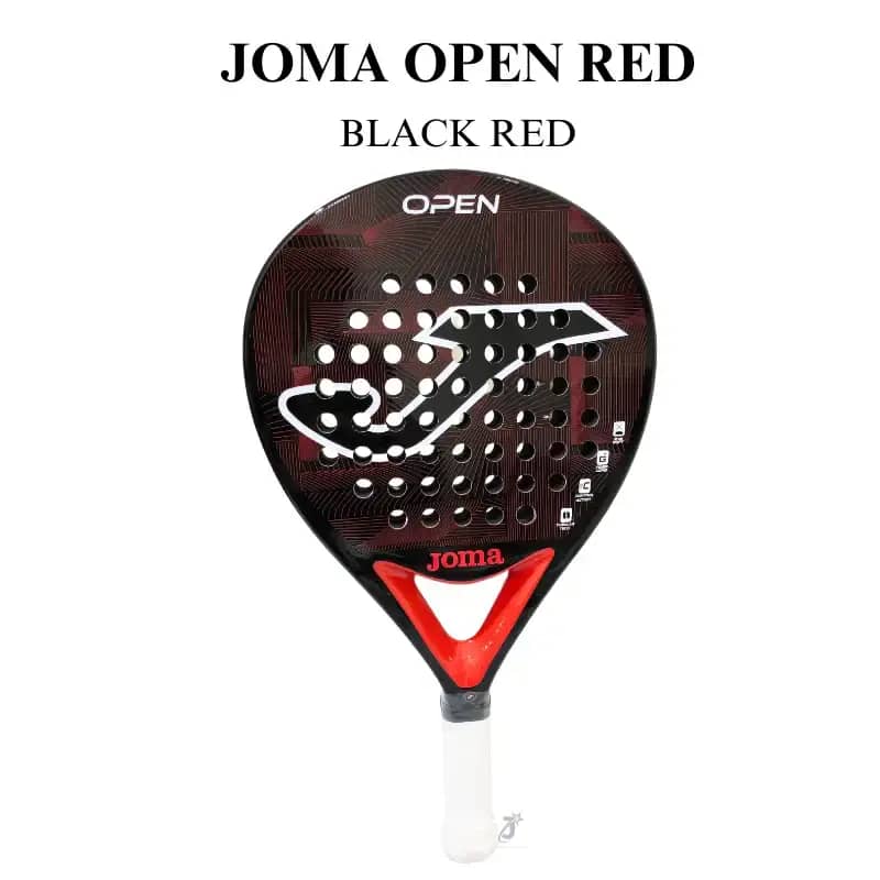 Raket Padel Joma Series Open Stadium CTR PWR 12K Game Jr ll/ Open White  Fiber Carbon