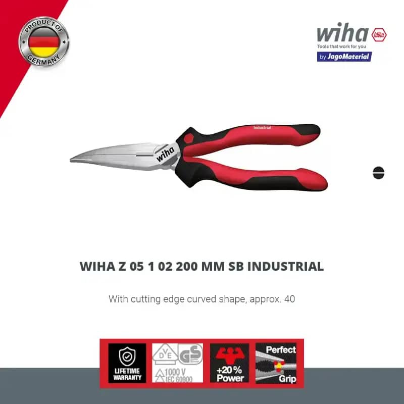 Wiha 26708 Combination Pliers Insulated Electrician 1000V Tools - View #4