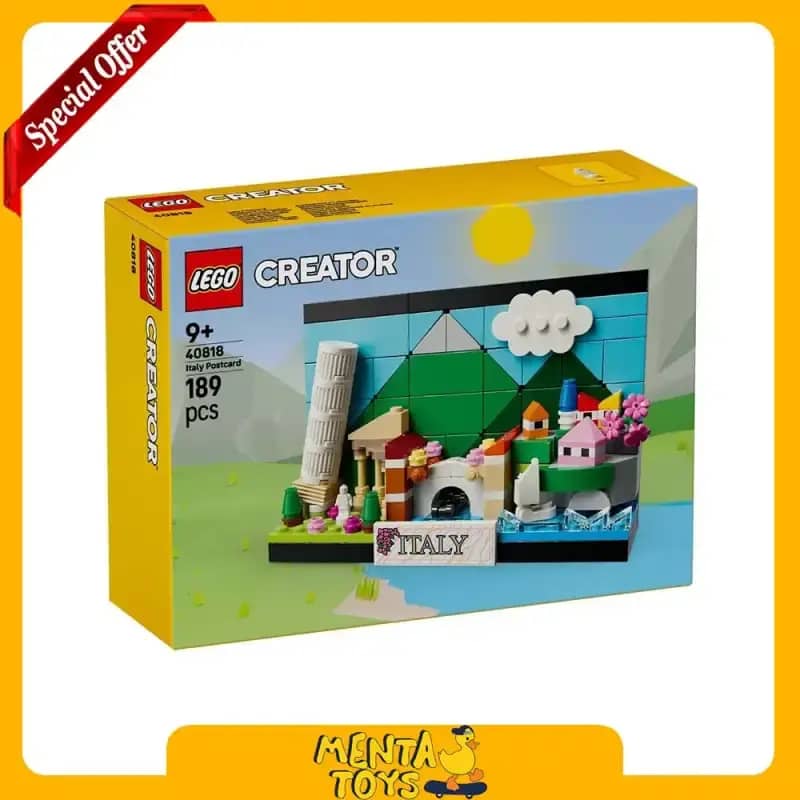 LEGO Creator 40818 Italy Postcard Celebration Buildable Famous Landmarks - Main Image