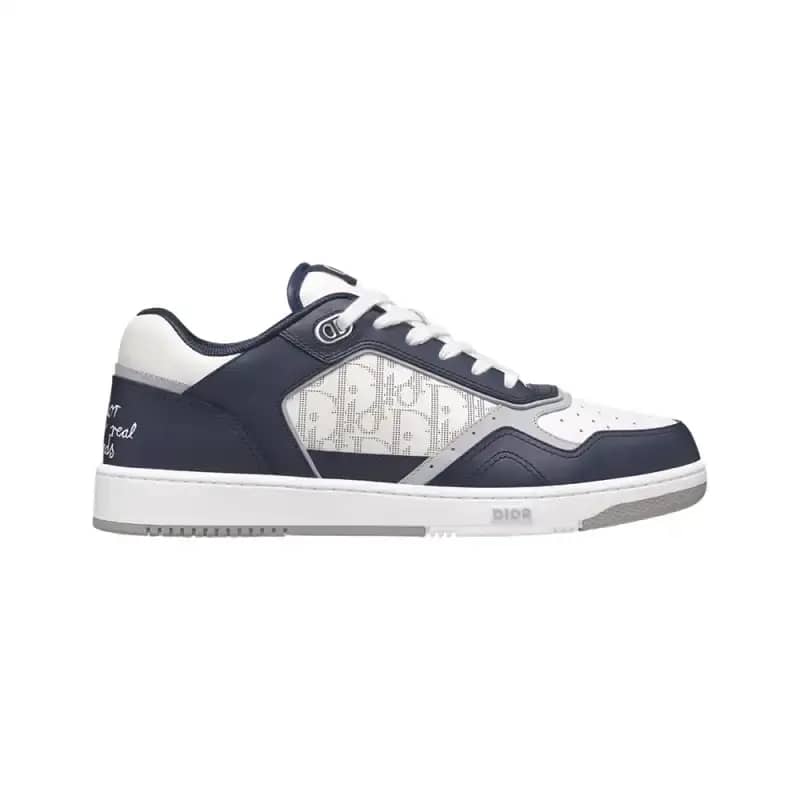 Christian Dior Hylton Nel B27 Uptown Low Top Sneakers Navy Blue