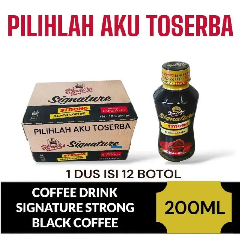 Kopi Kapal Api Botol Signature 1 Dus Gratis Ongkir 🏷️ Harga Murah Mei 2026