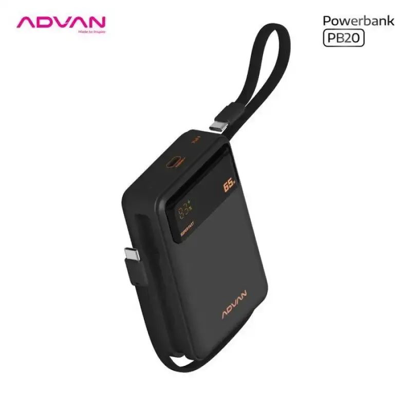Jual Powerbank Advan Pb20 20000mah 65w Pd New Original Garansi Resmi ...