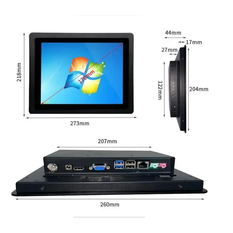 Promo Industrial All In One Touchscreen 10.4 Inch Multitouch ...