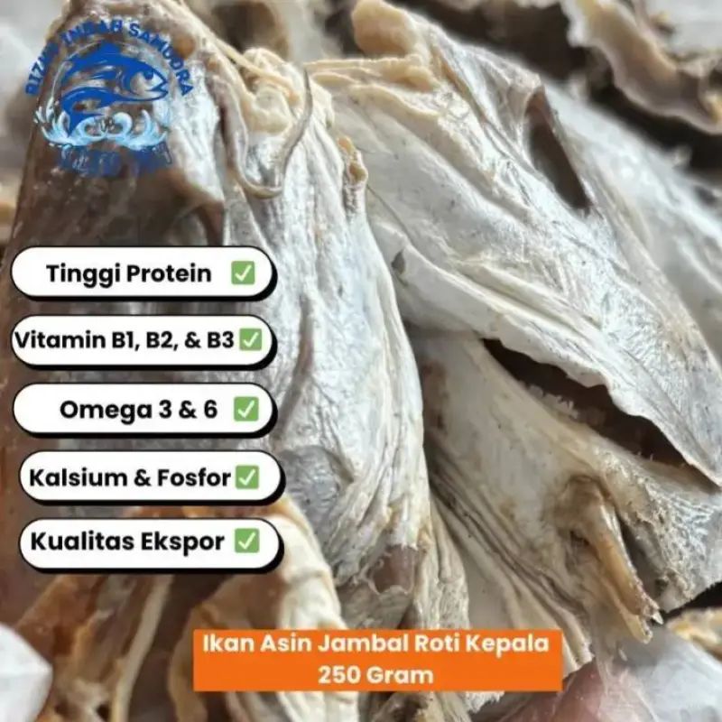 Promo [termurah] Ikan Asin Kepala Jambal Roti Premium Kualitas Ekspor ...