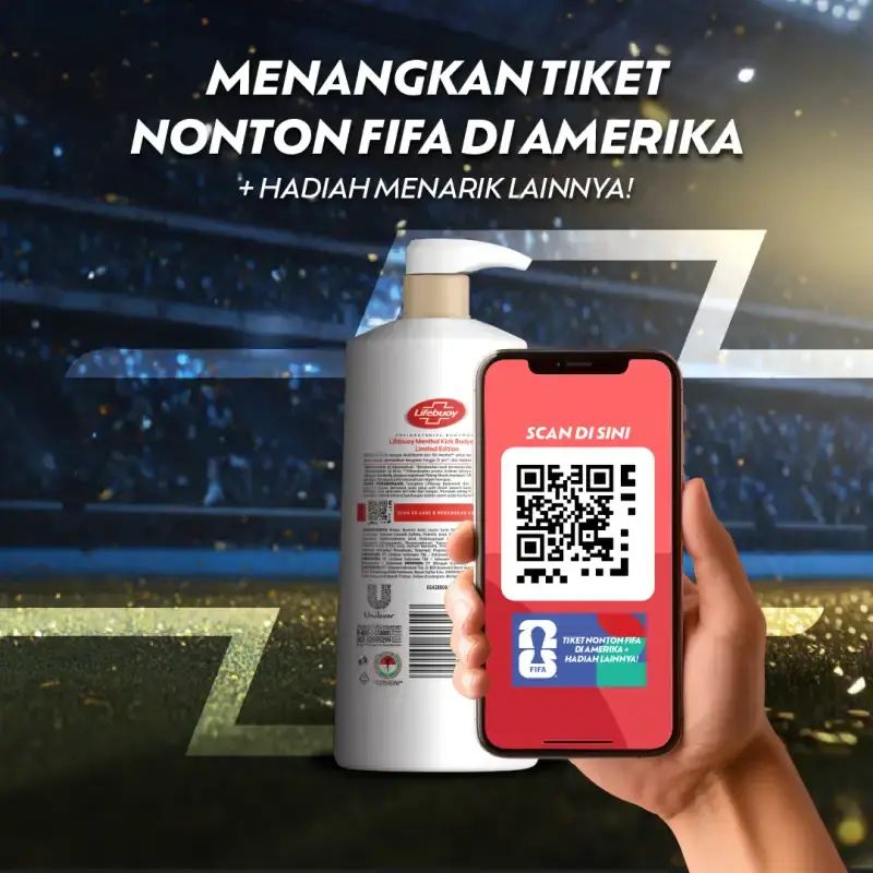 Jual [limited Edition Fifa] Lifebuoy Sabun Mandi Cair Body Wash Menthol ...