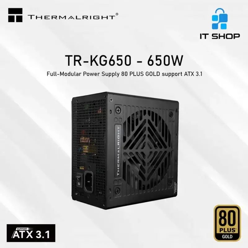 Jual Thermalright Tr-kg650 Power Supply 650w 80 Plus Gold Full