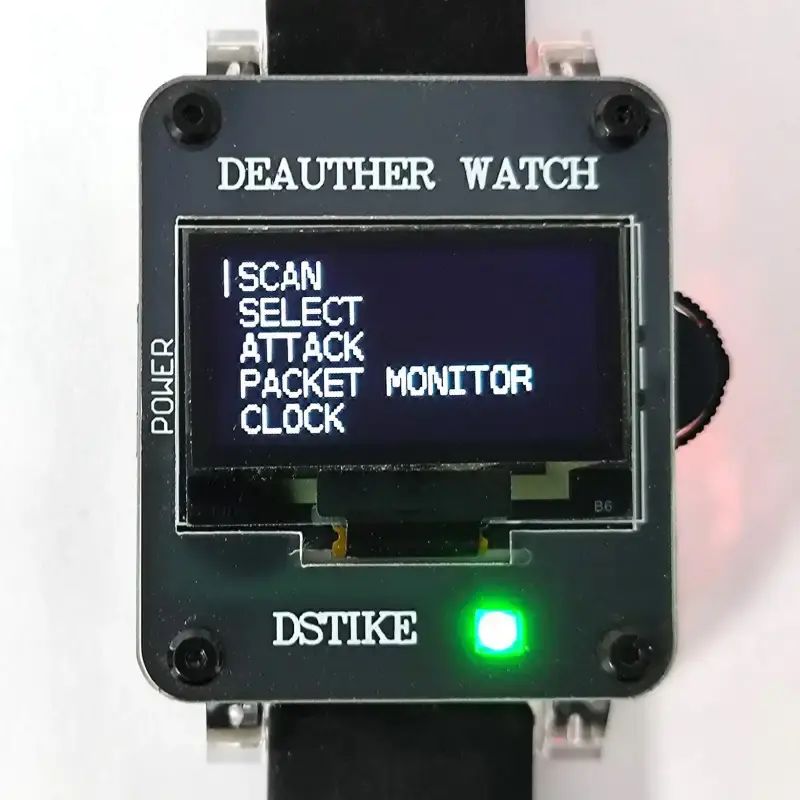 Development Watch Kit Jual Dstike Deauther Watch X Ii Upgrade Version - Esp8266 Programmable ...