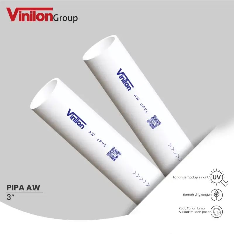 Jual Vinilon Pipa Pvc Aw 3 Inch 4 Meter Di Seller Vinilon Group ...