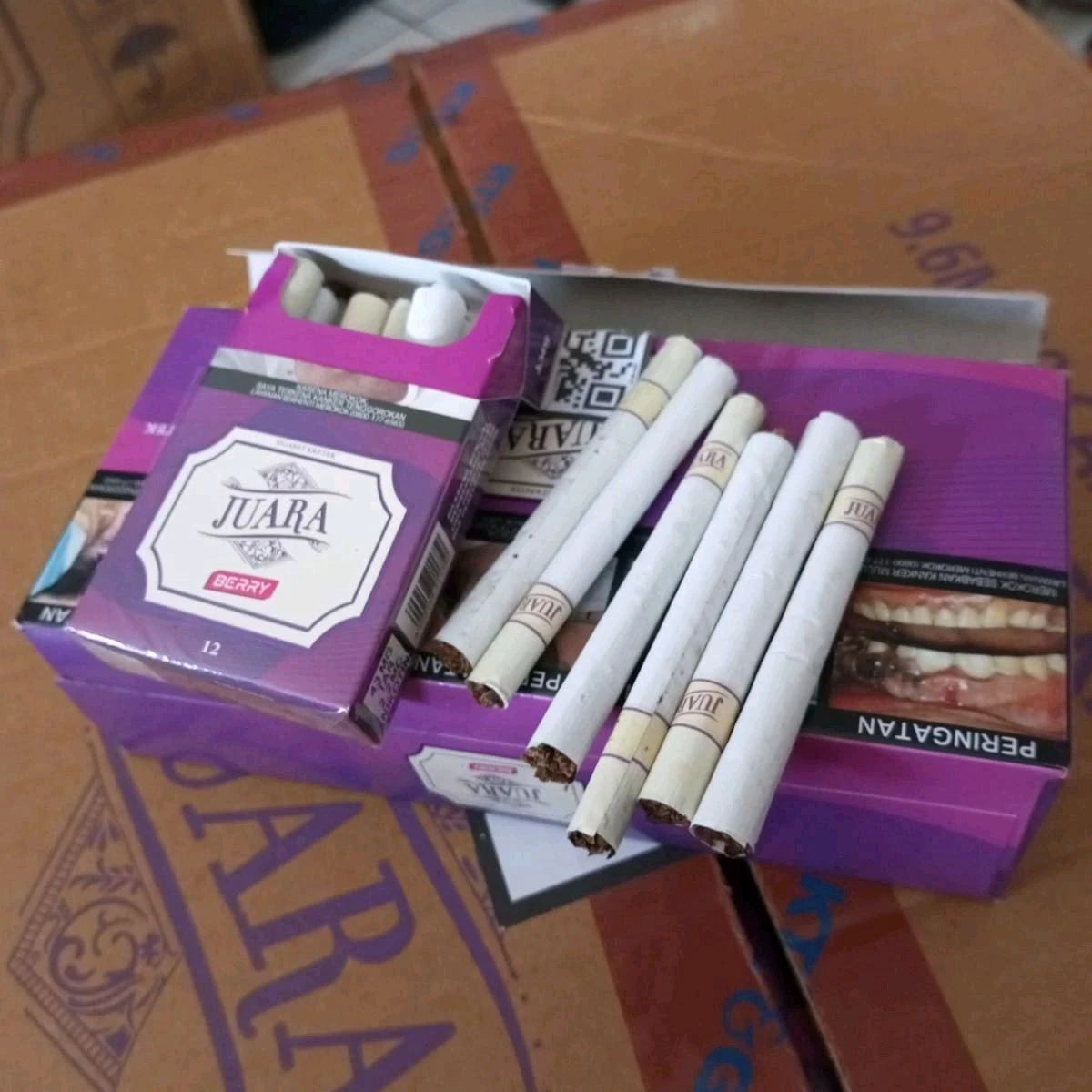 Promo Rokok Kretek Juara Berry Ungu 12 Batang Diskon 34% Di Seller ...