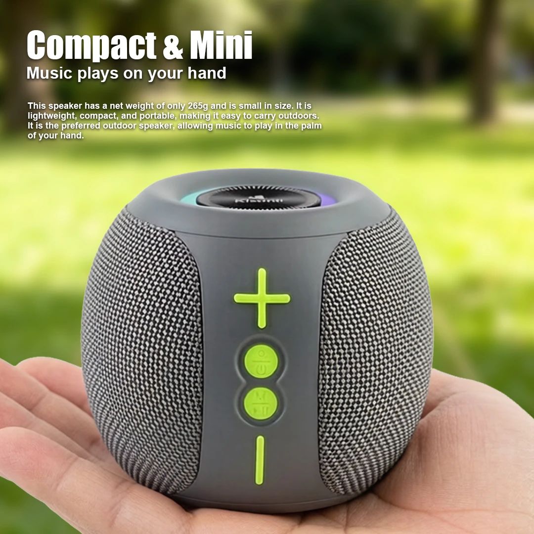 Jual Kisonli Speaker Q42 Mini Portable Wireless Bluetooth Speaker Rgb ...