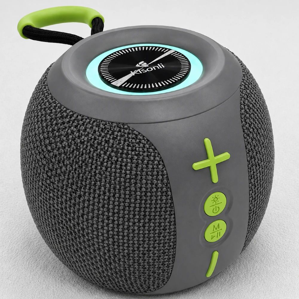 Jual Kisonli Speaker Q42 Mini Portable Wireless Bluetooth Speaker Rgb ...