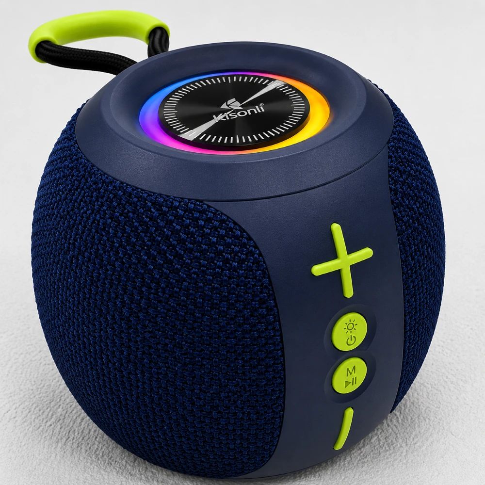 Jual Kisonli Speaker Q42 Mini Portable Wireless Bluetooth Speaker Rgb ...