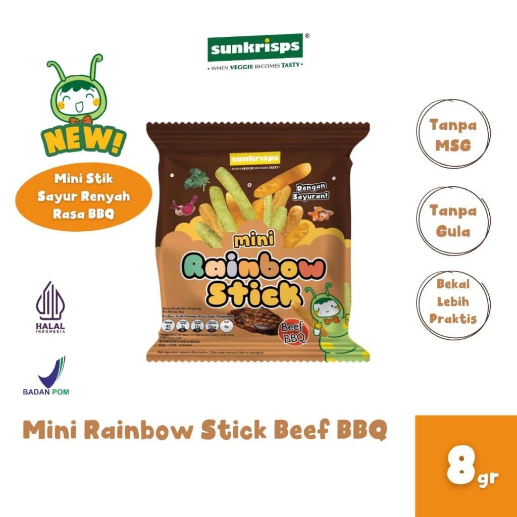 Jual Mini Rainbow Stick / Sunkrisps / Beef Bbq - 8gram Di Seller Dapur ...