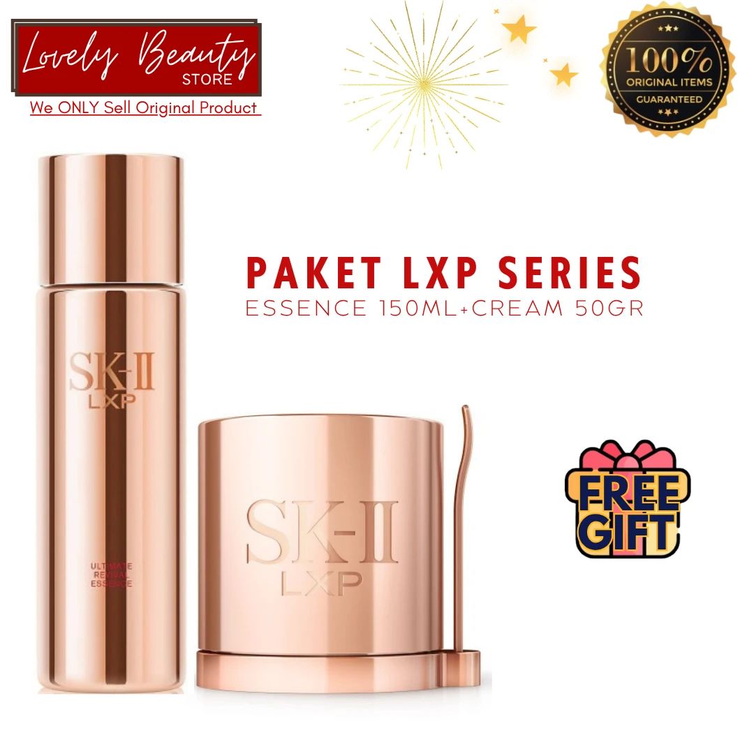 SK-II LXP ESSENCE & CREAM セット Promo Sk2 Sk Ii Lxp Essence 150ml + Lxp Cream 50gr (luxury Series