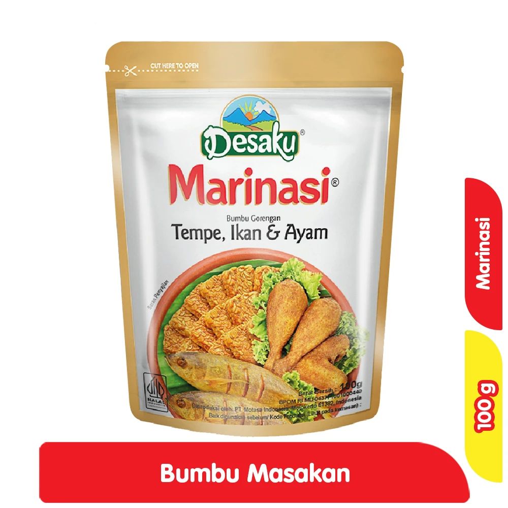 Jual Desaku Marinasi Bumbu Gorengan Tempe, Ikan & Ayam 100 G Di