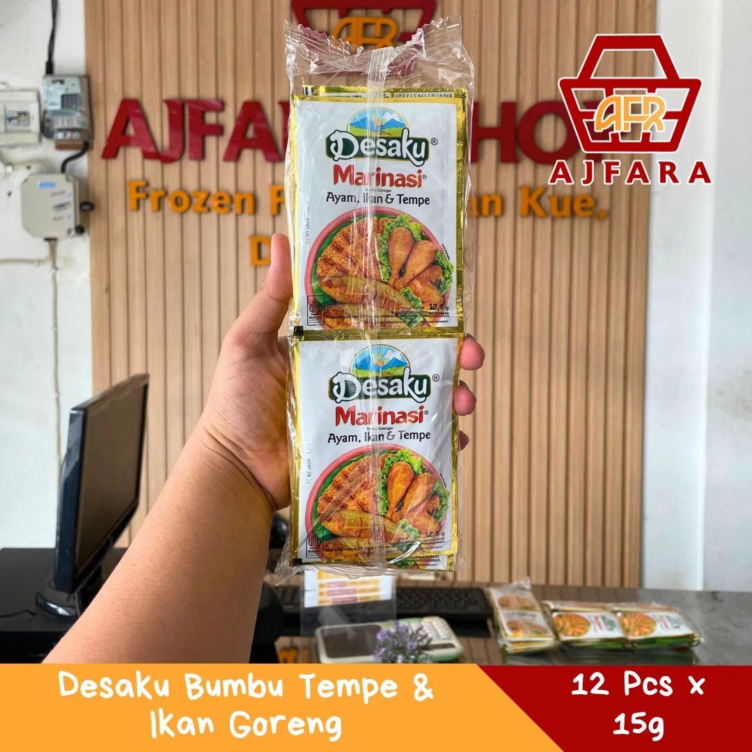 Jual Desaku Bumbu Tempe & Ikan Goreng 12 Pcs X 15g - Bumbu Instan