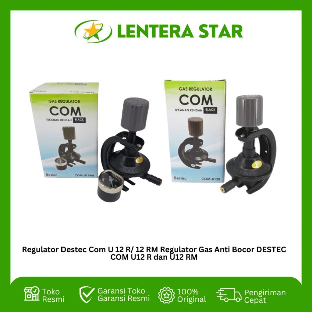 Jual Destec Regulator Pengaman Lock Kunci Putar U 12 R / 12 Rm Gas Anti ...