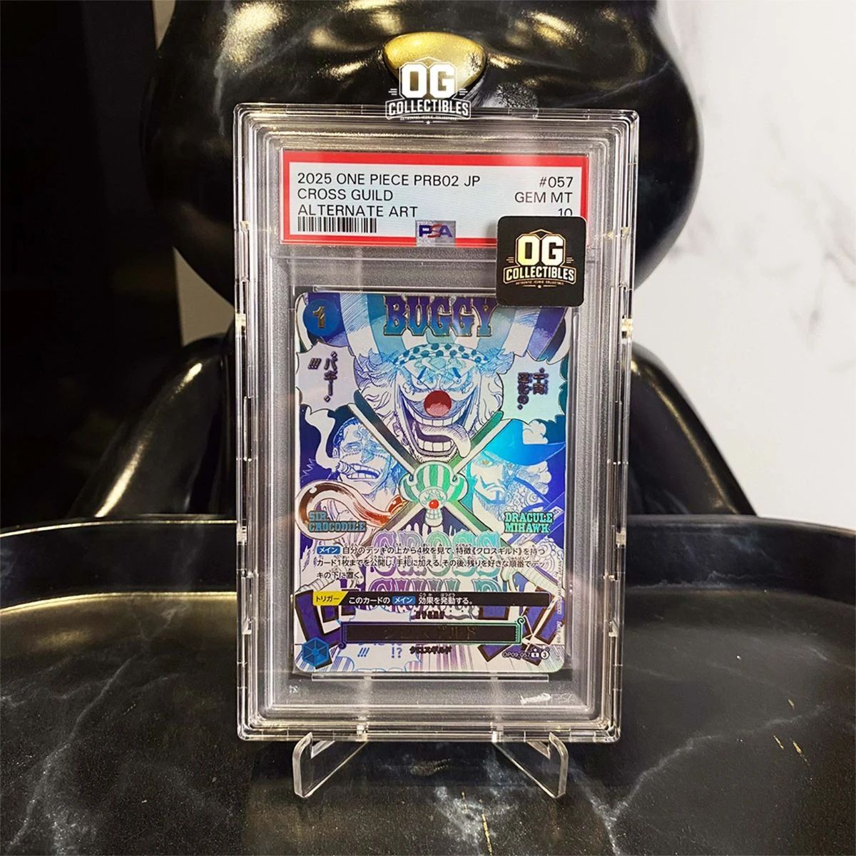 Jual One Piece Card Psa 10 Cross Guild R-p Op09-057 Premium 