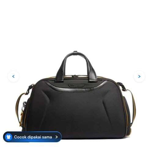 Promo Tumi Mclaren Quantum Duffel Bag - Travel Bag - Black Diskon