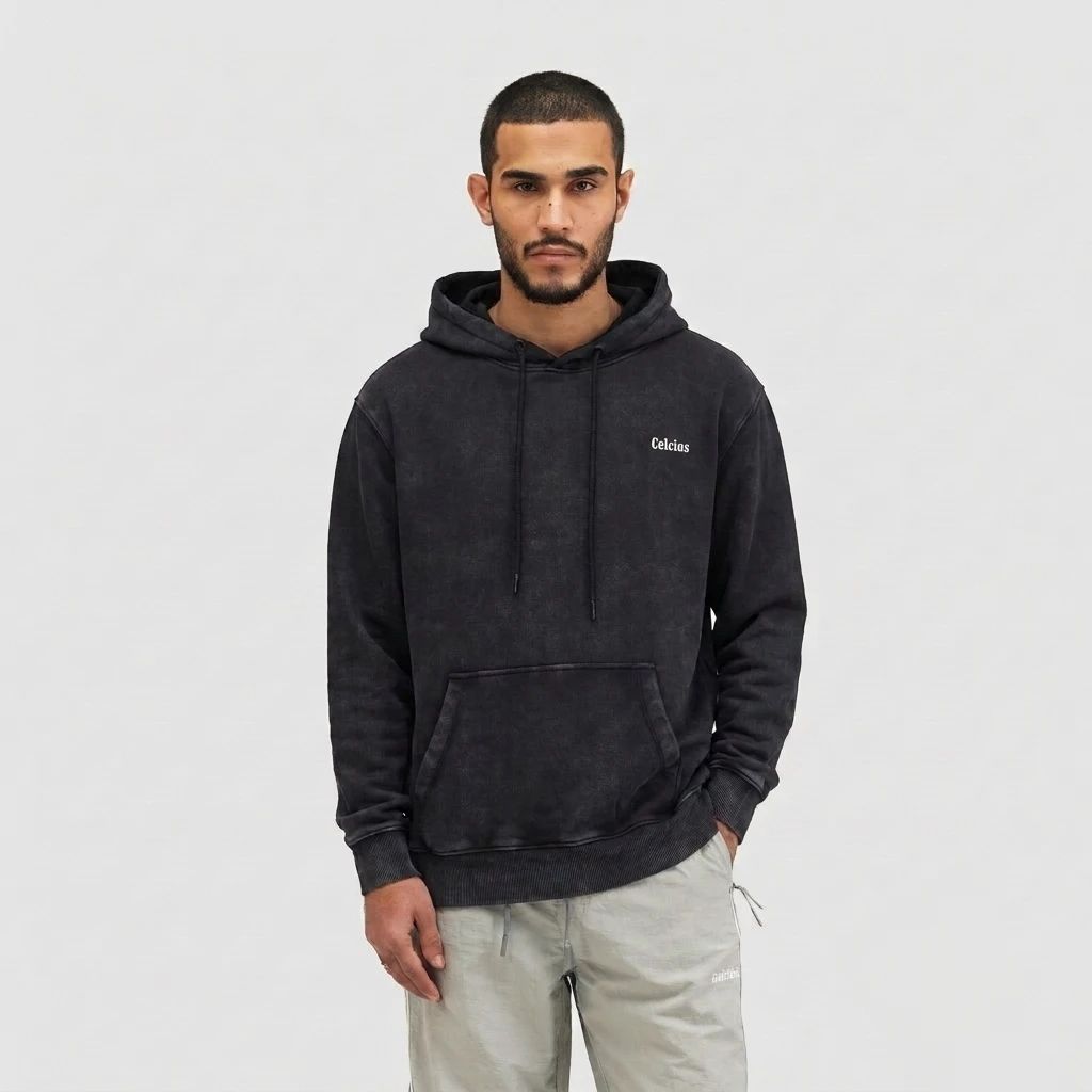 LIMIfeu / Dept Fleece Big Hoodie Jual Celcius Loose Fit Hoodie 