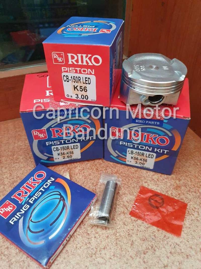 Jual Piston Kit Cb Cbr Sonic 150 Fi Injeksi Led New Riko Oversize 250 ...
