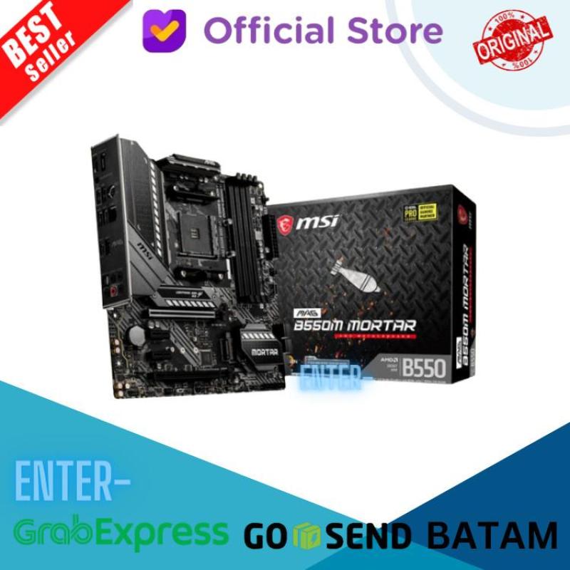 Msi B550 550 Mortar Micro Atx B550m Msi Mortar Motherboard AMD MSI