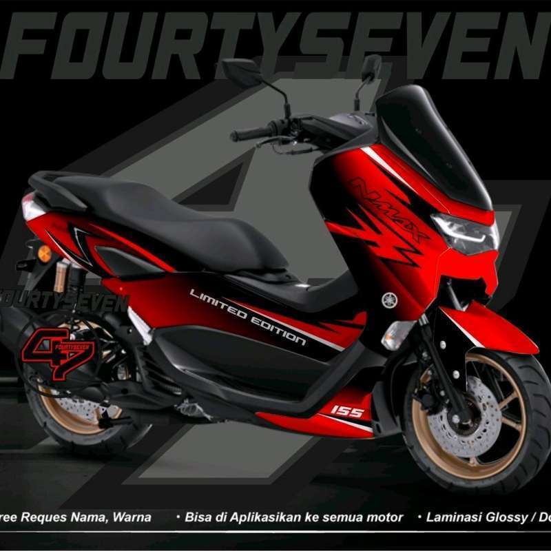 Jual Stiker Decal Nmax New Stiker Striping Variasi Full Body Custom