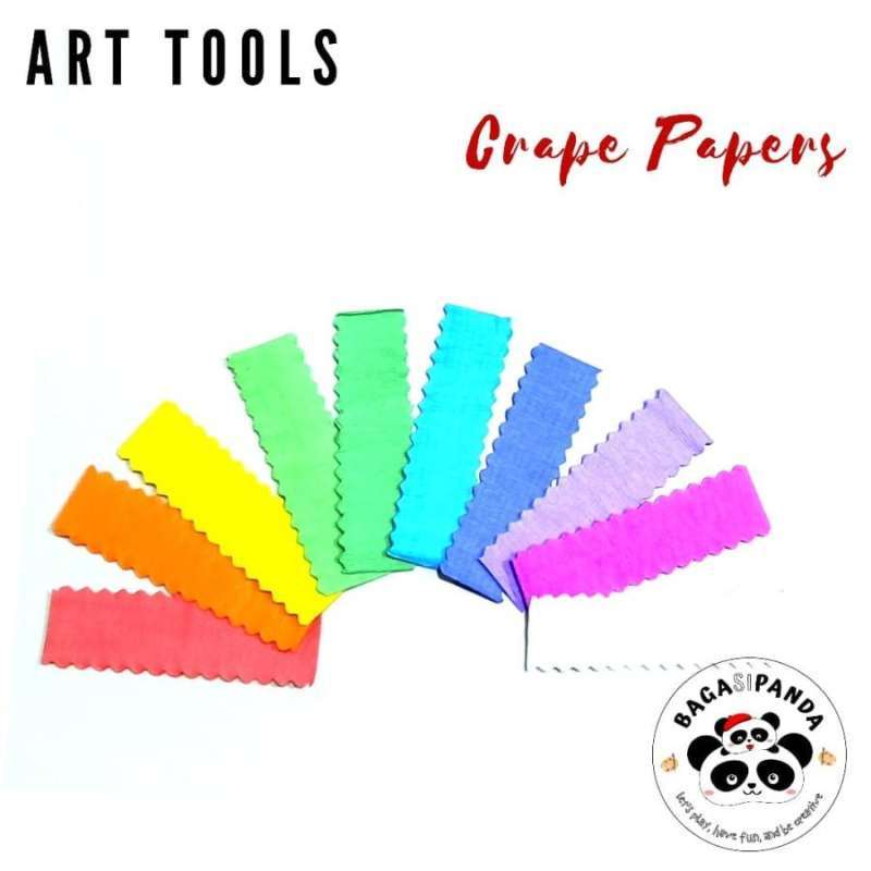 Jual Kertas Krep Potong / Crape Paper / Crepe Paper Potong di Seller