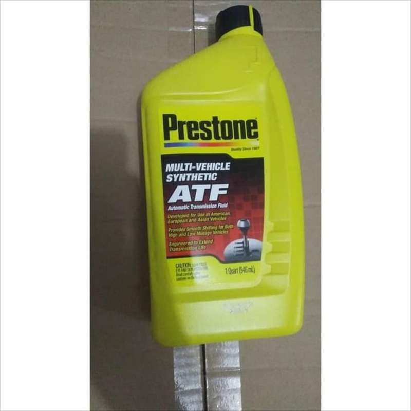 Jual Oli ATF Power Steering Transmisi Fluid Multi Vehicle Prestone 946 ml di Seller
