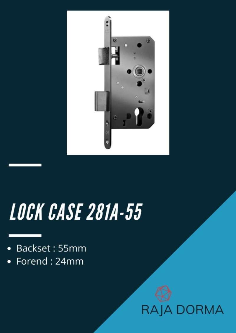 Jual Dorma Lock Case 281a55 dormakaba Lockcase di Seller Restu Abadi